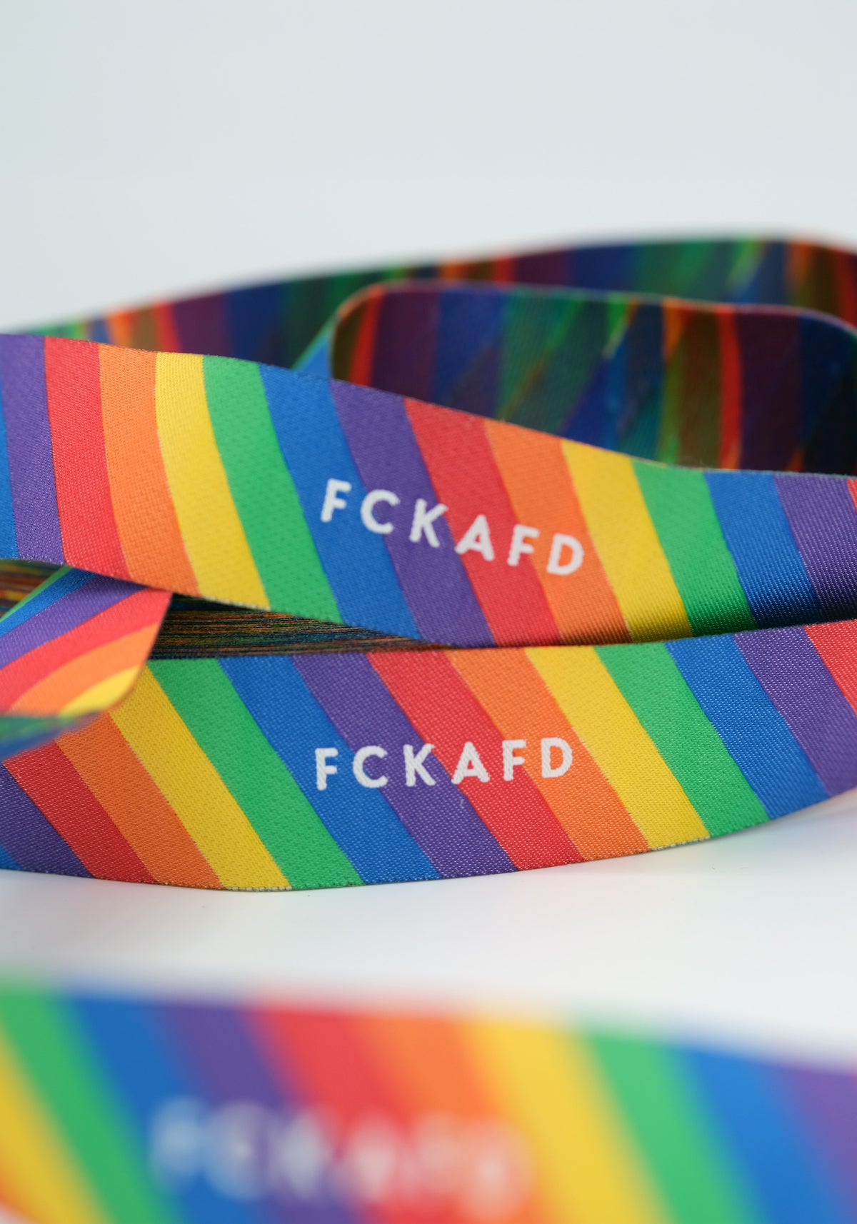 Aufnäherband "FCKAFD"