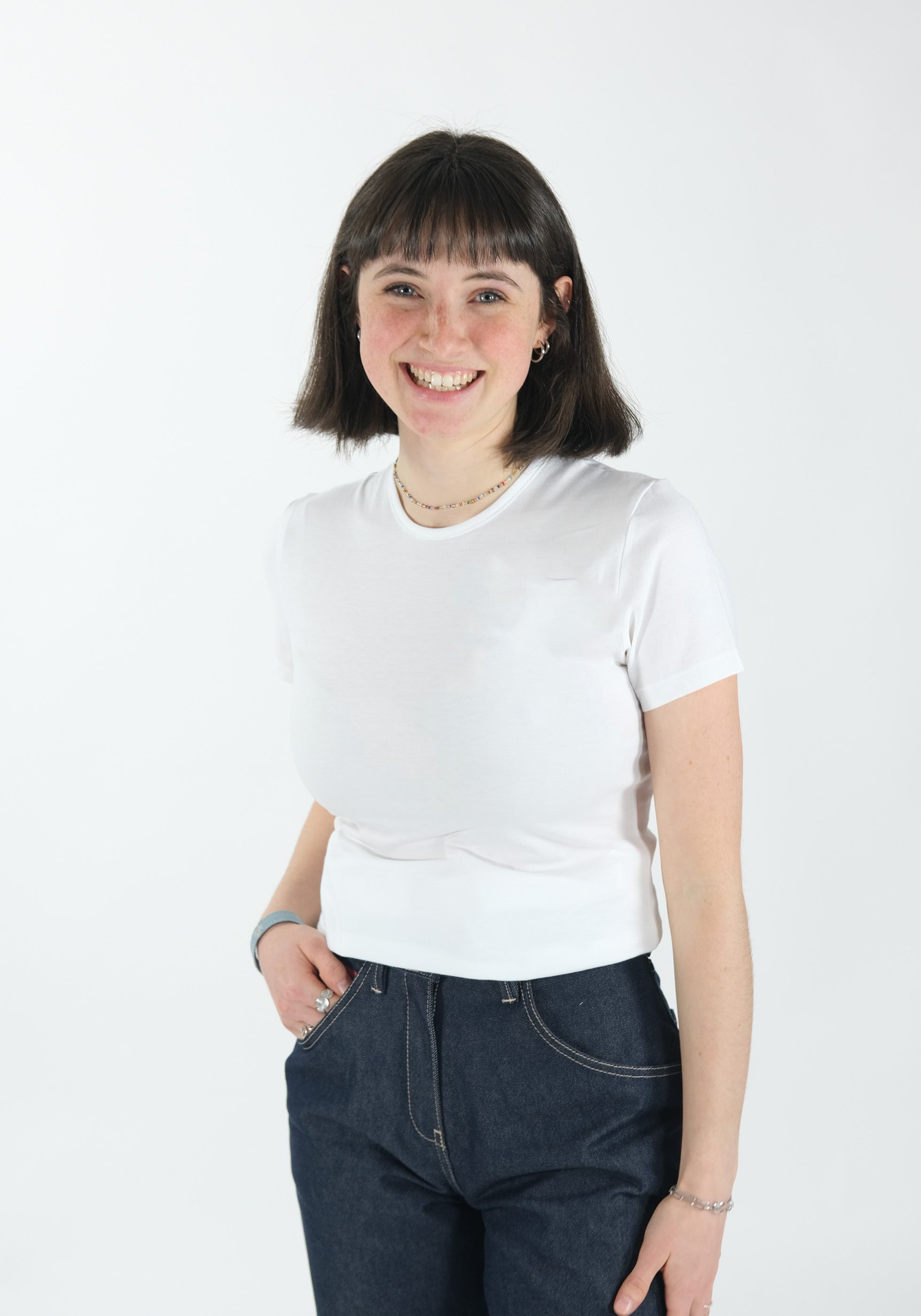 Kurzarm-Shirt Shaped fit Kathleen