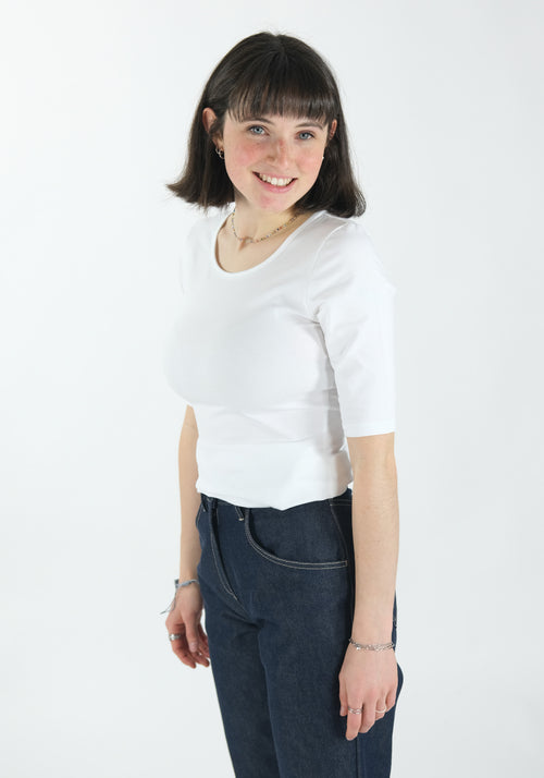 Halbarm-Shirt contoured Fit Kara