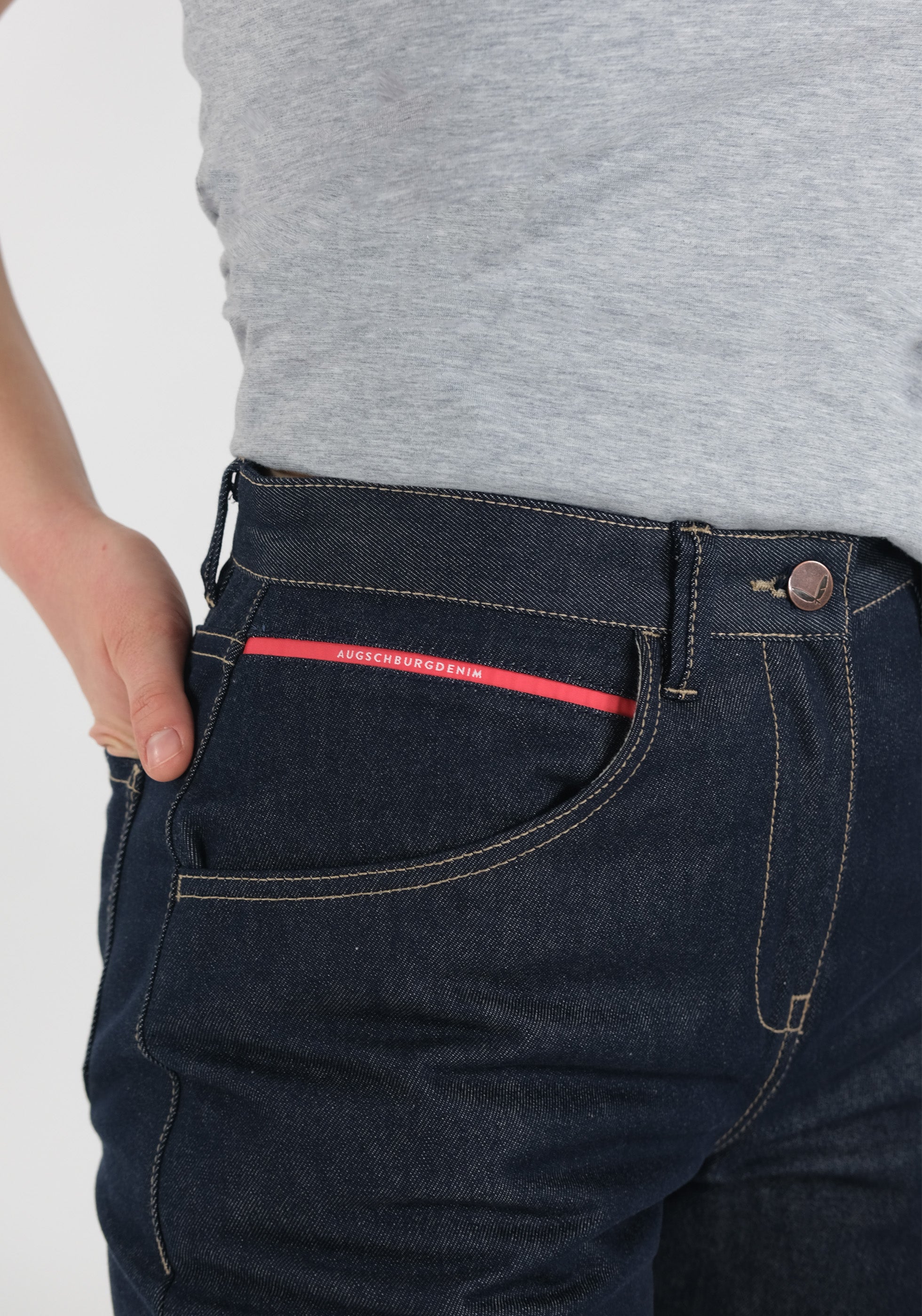 Augschburgdenim Tapered fit Jeans Karo