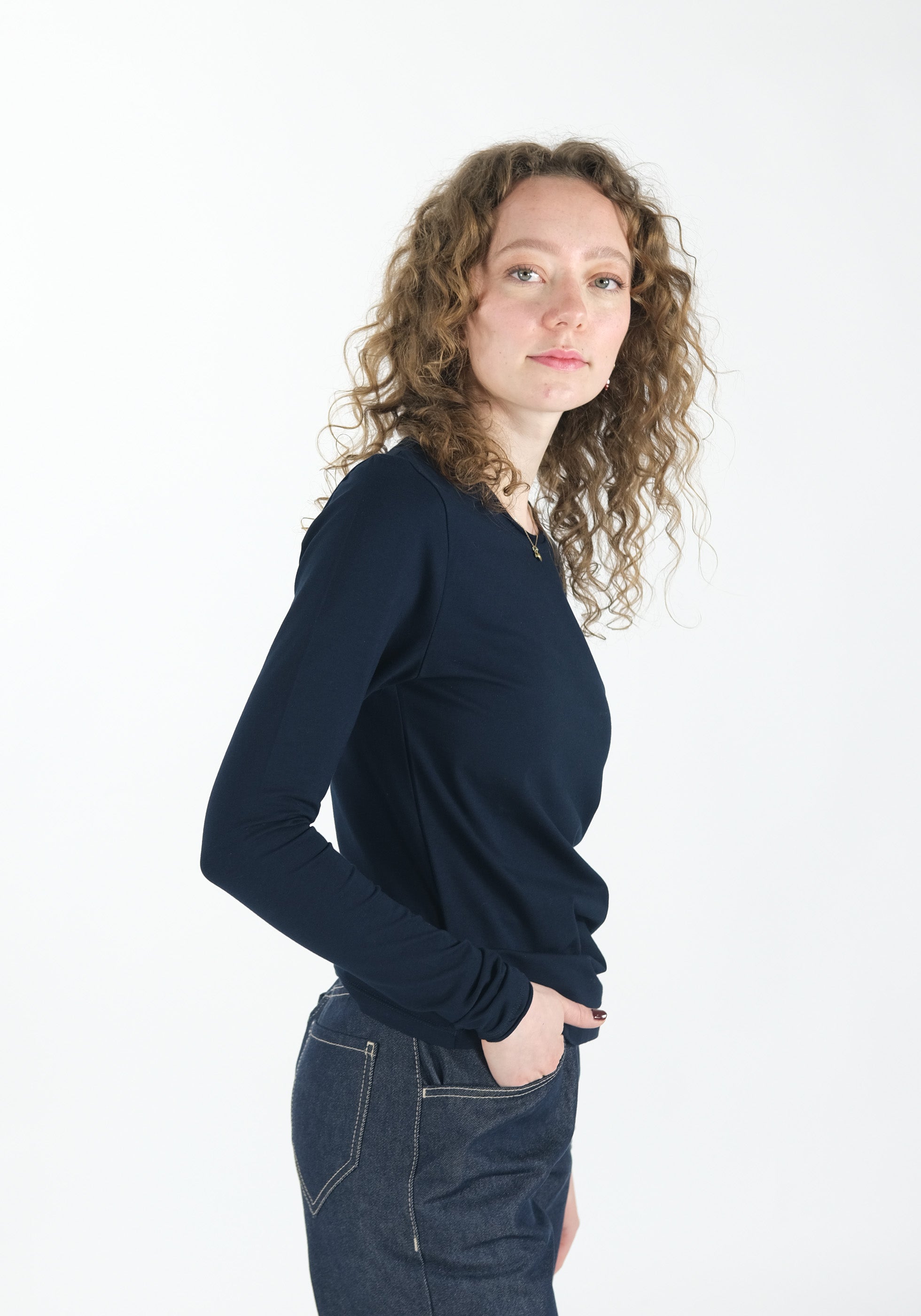 Langarm-Shirt Extra shaped fit Tracy