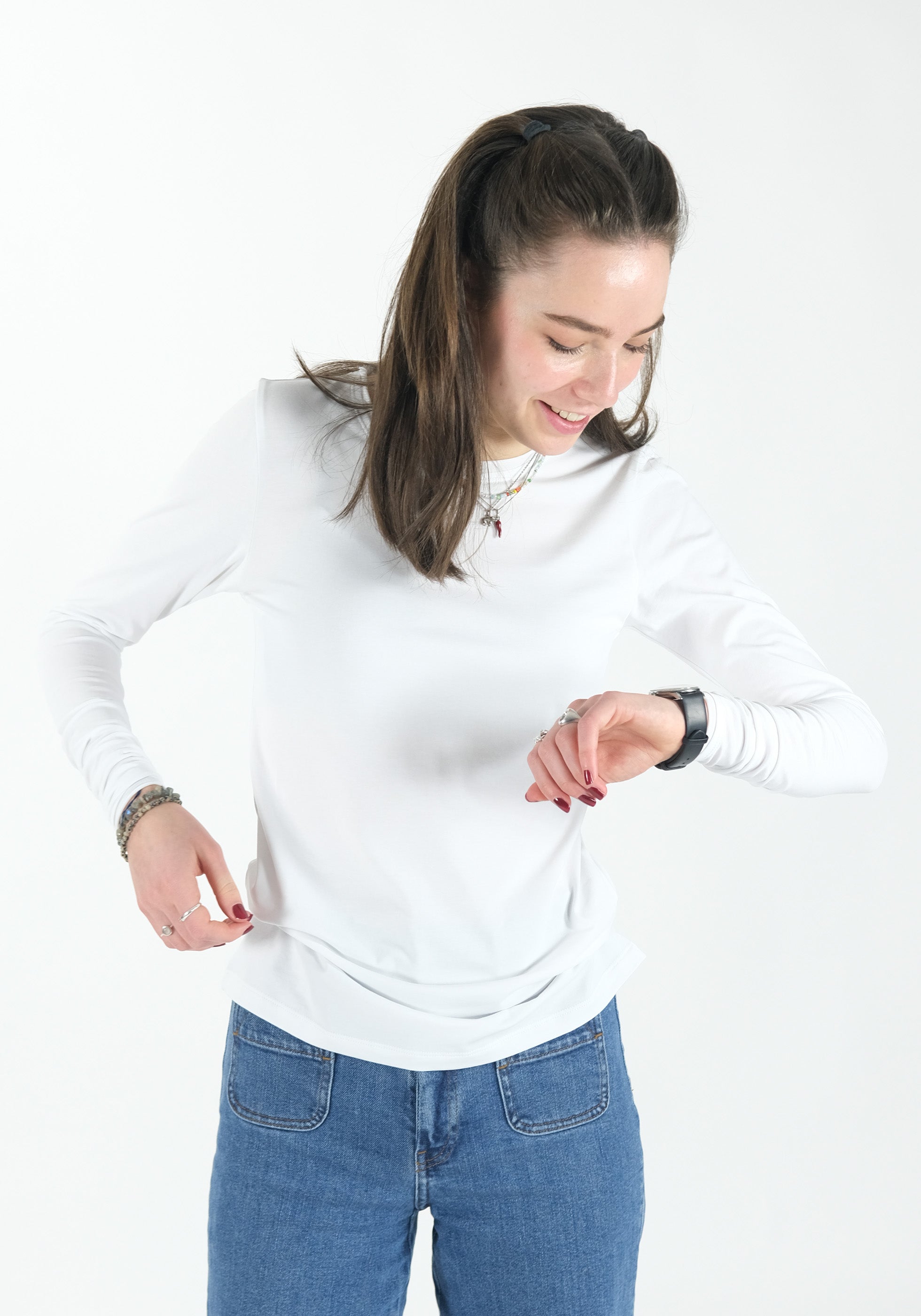 Langarm-Shirt Extra shaped fit Tracy